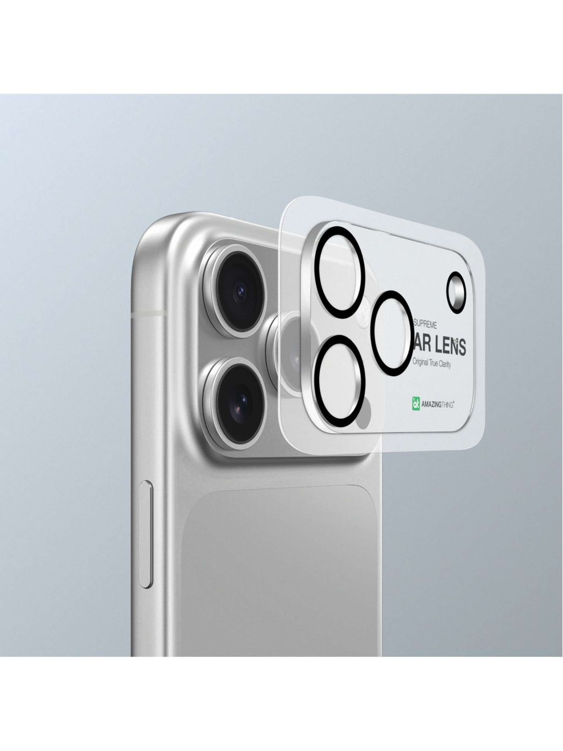 AmazingThing Full Lens Glass for iPhone 17 Pro Max