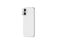 Lente de cristal AmazingThing para iPhone 17 con marco de aluminio negro Lente de cristal AmazingThing para iPhone 17 con marco de aluminio negro