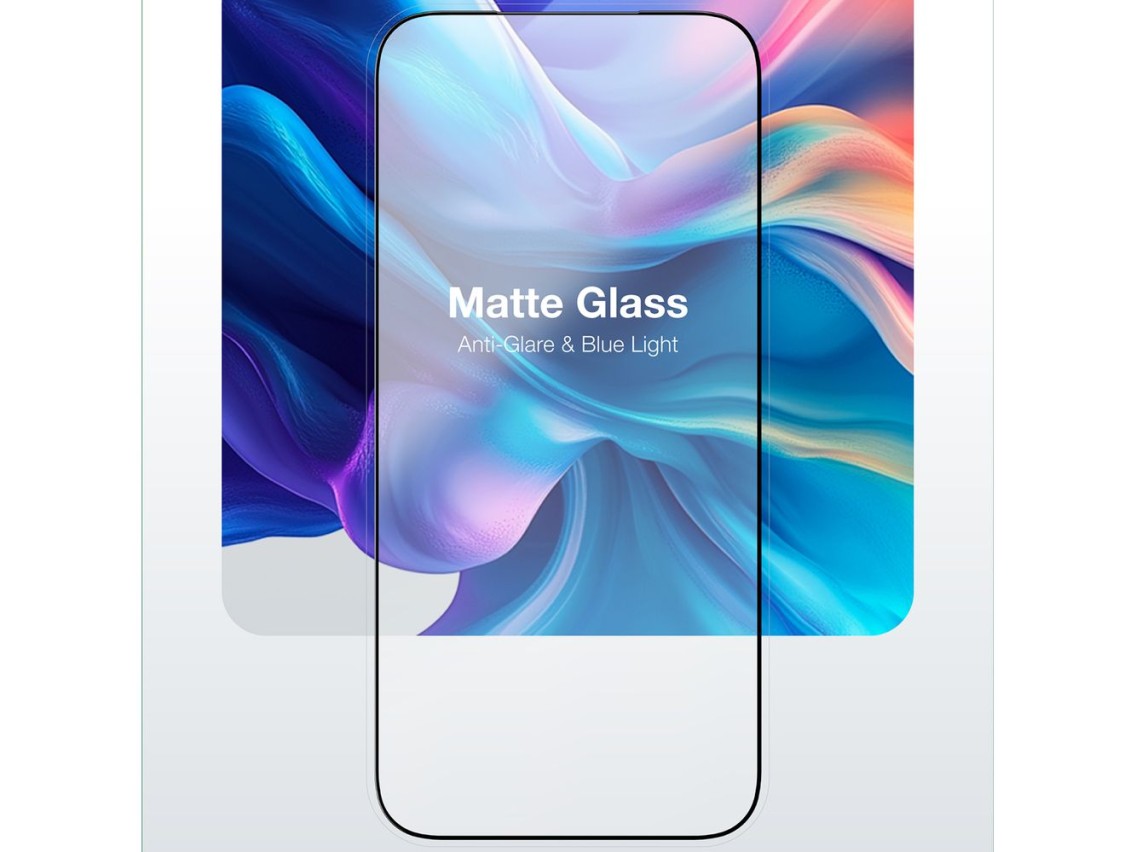 AmazingThing Radix Matte Tempered Glass for iPhone 17