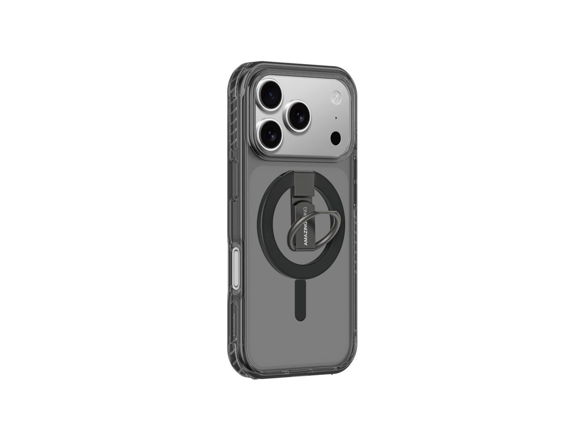 Funda AmazingThing Titan Pro Grip Ring Set para iPhone 17 Pro Max compatible con MagSafe - Negra