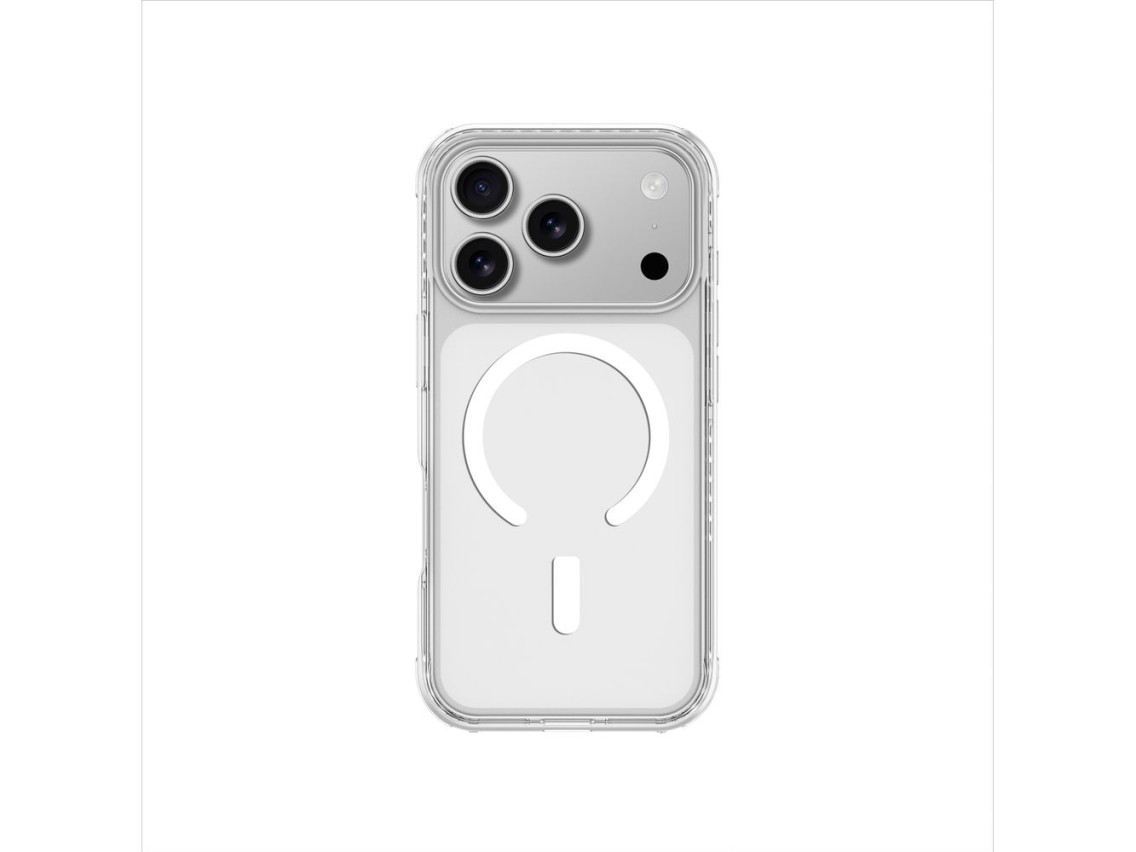 Capa AmazingThing Titan Pro para iPhone 17 Pro compatível com MagSafe - Transparente