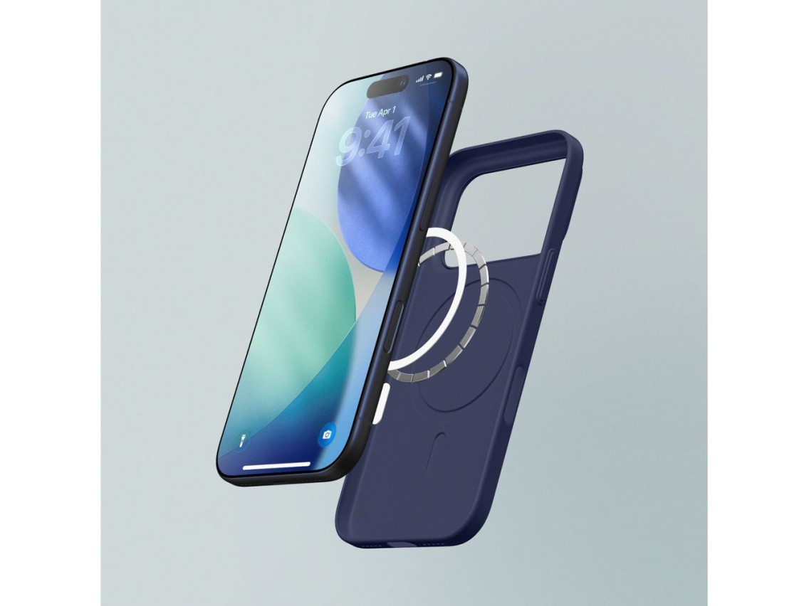 Capa AmazingThing Minimal Air para iPhone 17 Pro Max compatível com MagSafe - Azul