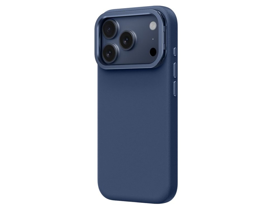 Capa AmazingThing Glamour para iPhone 17 Pro Max com suporte - Azul