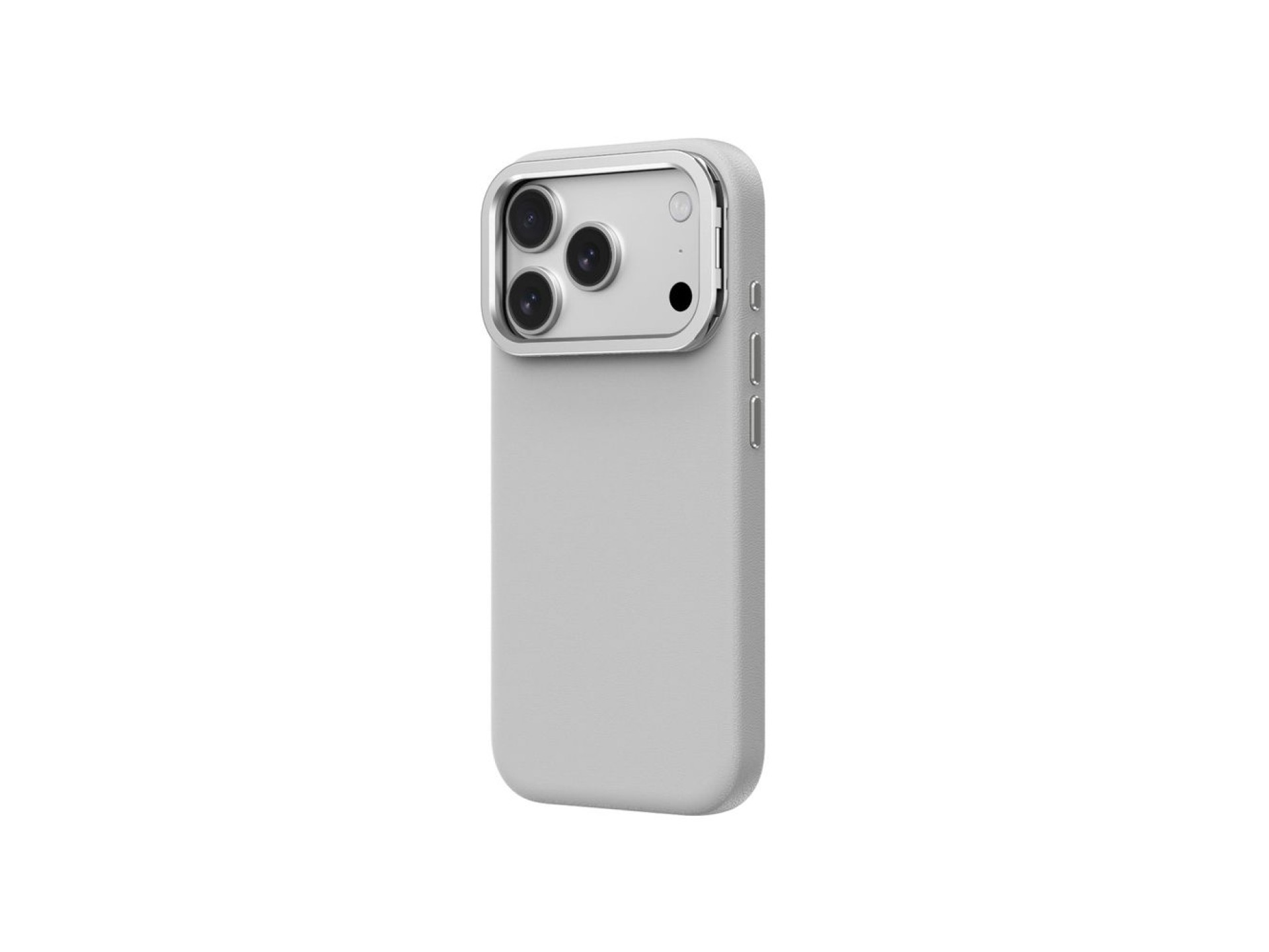 Funda AmazingThing Glamour para iPhone 17 Pro Max con soporte - Gris