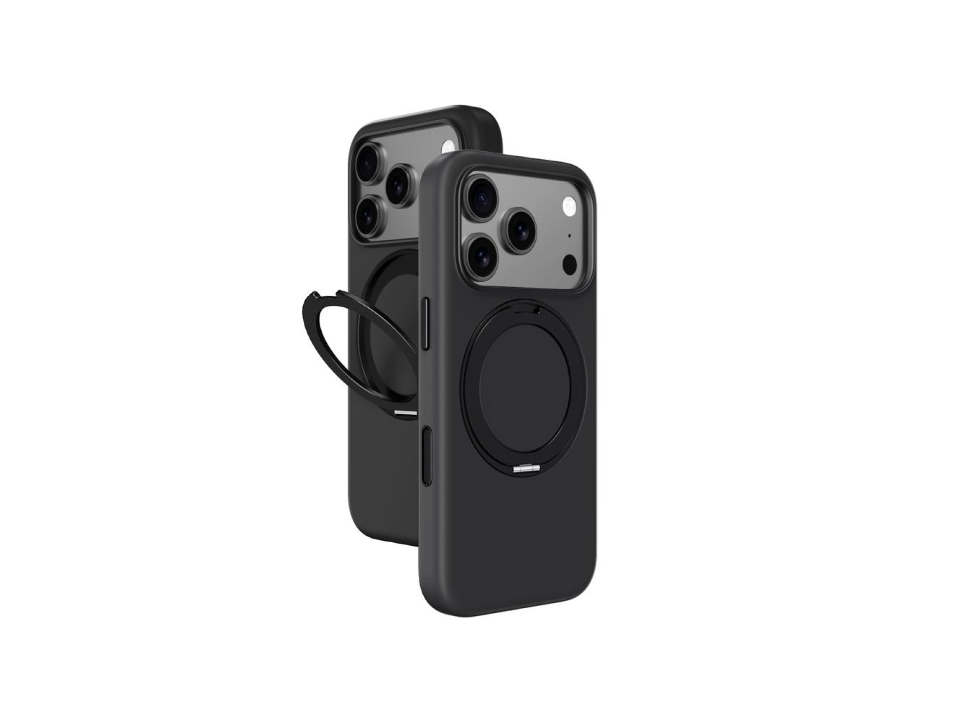 AmazingThing Cloudie iPhone 17 Pro Max Case with Stand - Black
