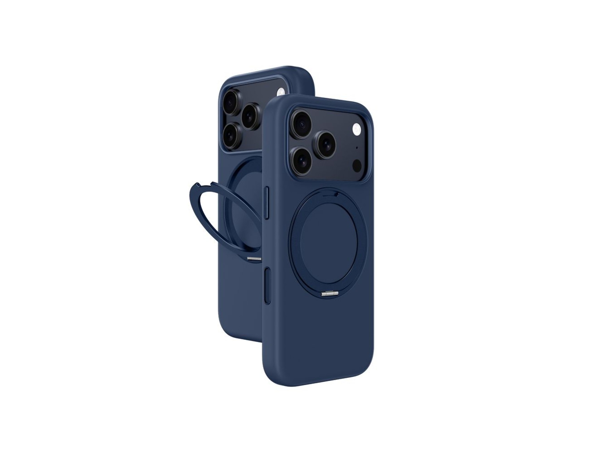 Funda AmazingThing Cloudie para iPhone 17 Pro Max con soporte - Azul