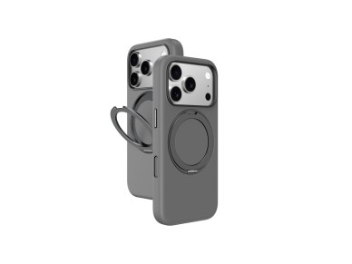 AmazingThing Cloudie iPhone 17 Pro Case with Stand - Gray AmazingThing Cloudie iPhone 17 Pro Case with Stand - Gray