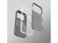 Capa AmazingThing Cloudie para iPhone 17 Pro Max com suporte - Cinza Capa AmazingThing Cloudie para iPhone 17 Pro Max com suporte - Cinza