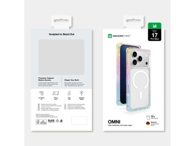 AmazingThing Omni case for iPhone 17 Pro Max compatible with MagSafe - transparent-rainbow AmazingThing Omni case for iPhone 17 Pro Max compatible with MagSafe - transparent-rainbow