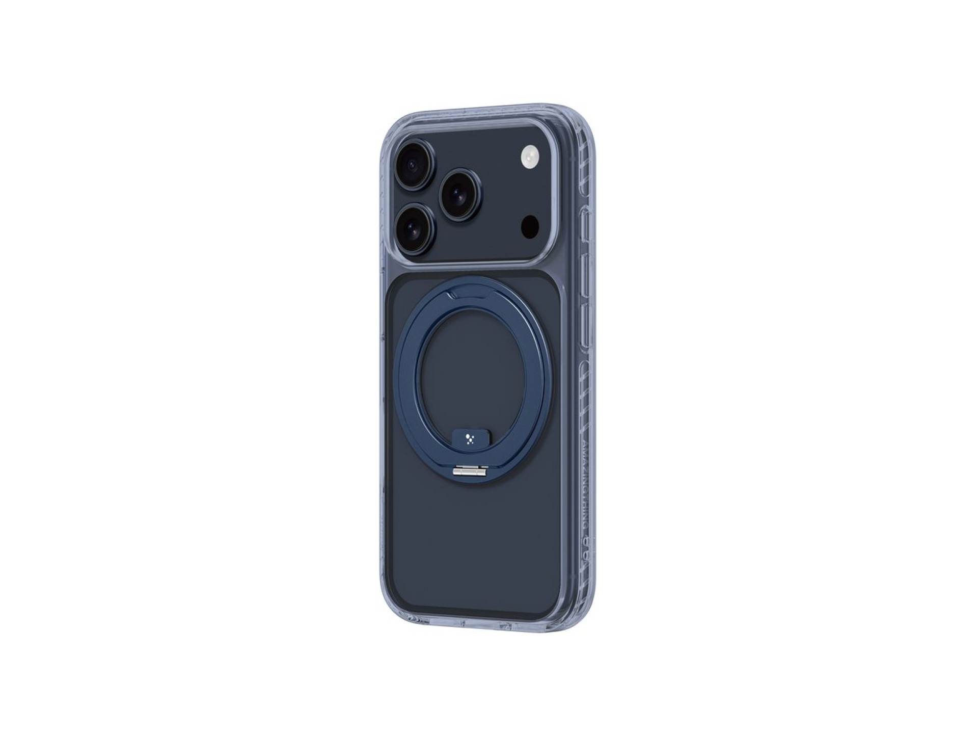 AmazingThing Titan Pro MagSpin Case for iPhone 17 Pro Compatible with MagSafe - Blue