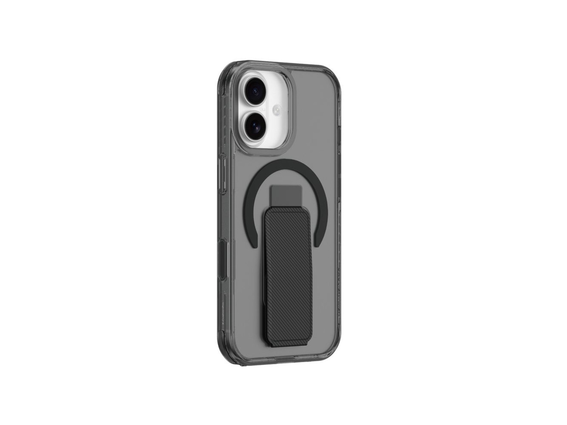 Capa AmazingThing Titan Pro com suporte para iPhone 17, compatível com MagSafe - Preta