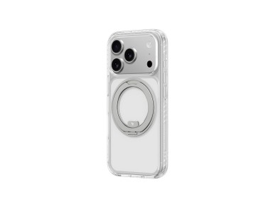 AmazingThing Titan Pro MagSpin Case for iPhone 17 Pro Max Compatible with MagSafe - Gray