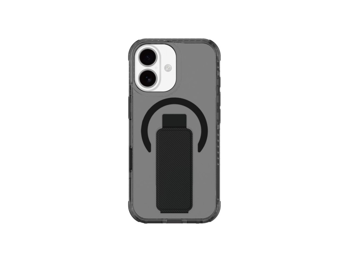 Capa AmazingThing Titan Pro com suporte para iPhone 17, compatível com MagSafe - Preta