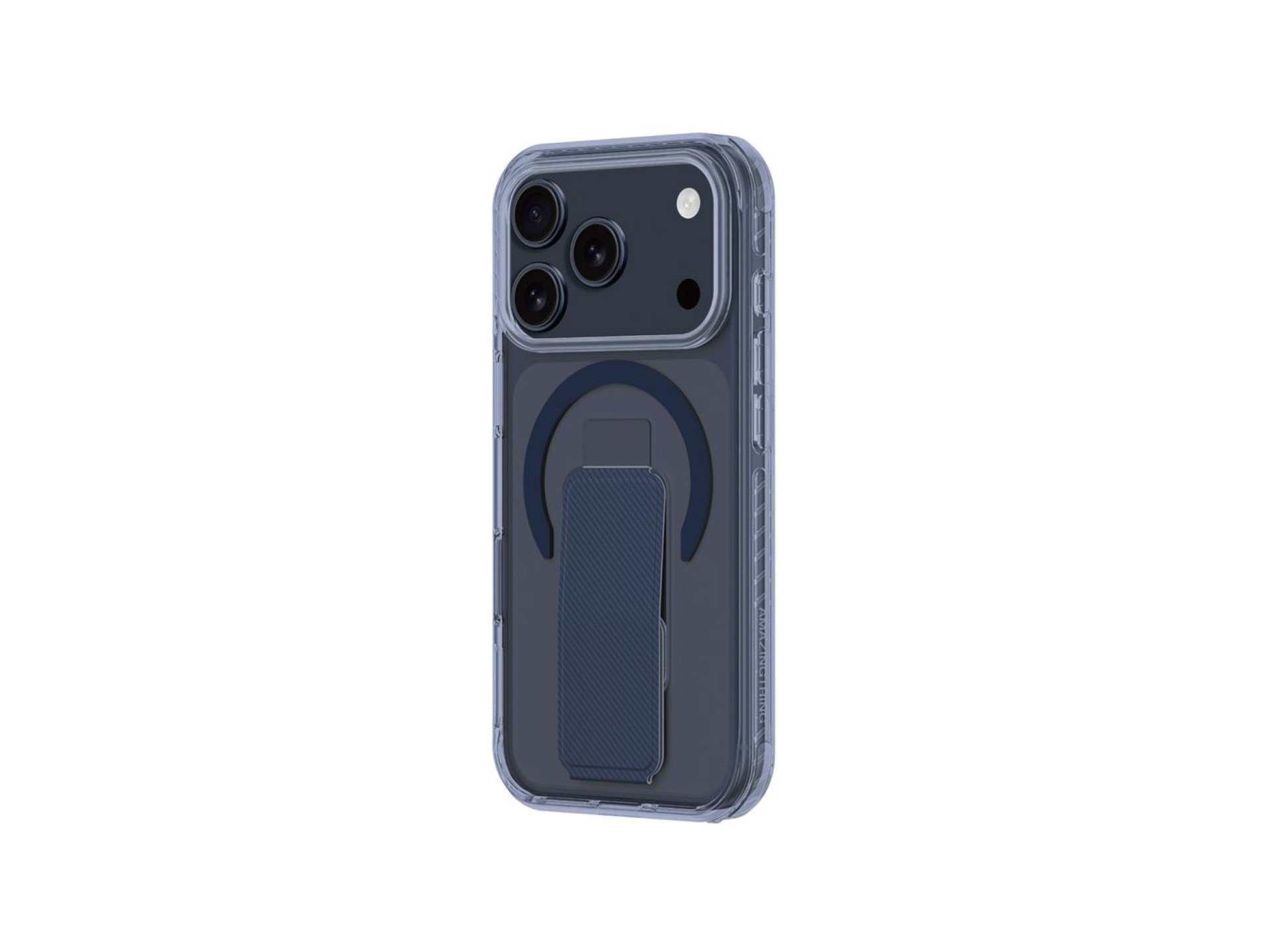 AmazingThing Titan Pro Holder Case for iPhone 17 Pro Max Compatible with MagSafe - Blue