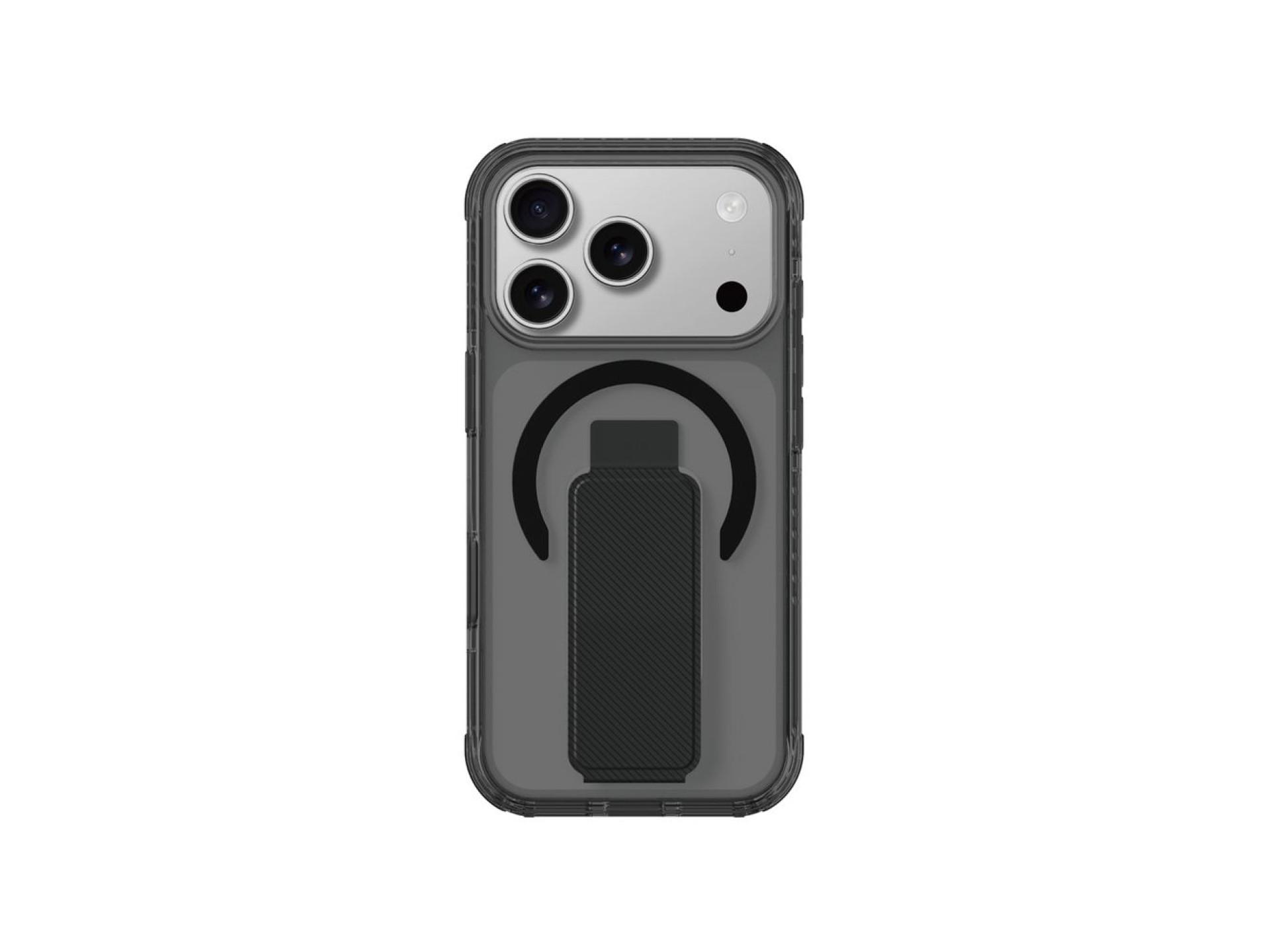 Capa AmazingThing Titan Pro com suporte para iPhone 17 Pro Max, compatível com MagSafe - Preta