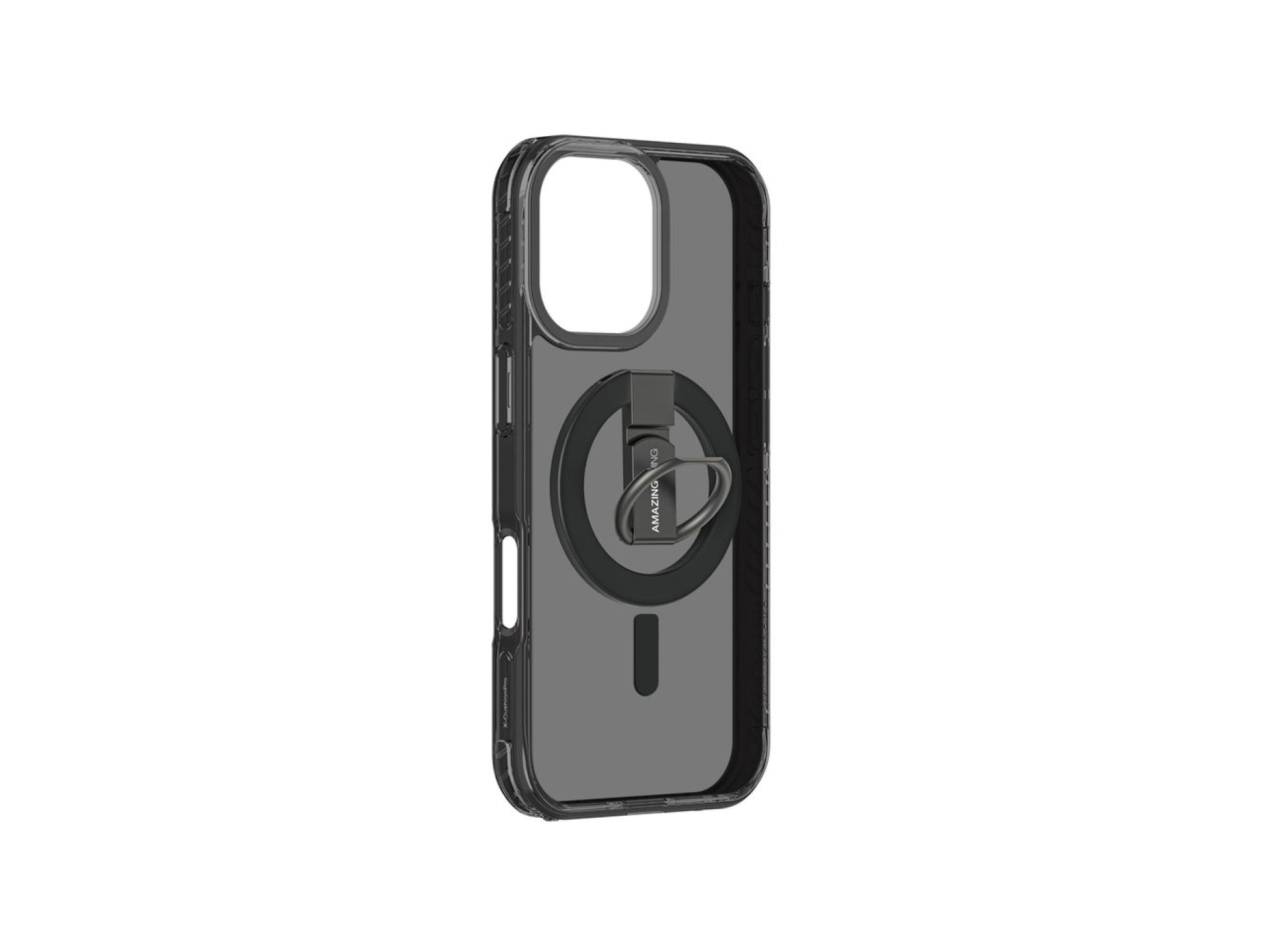 AmazingThing Titan Pro Grip Ring Set Case para iPhone 17 Compatível com MagSafe - Preto