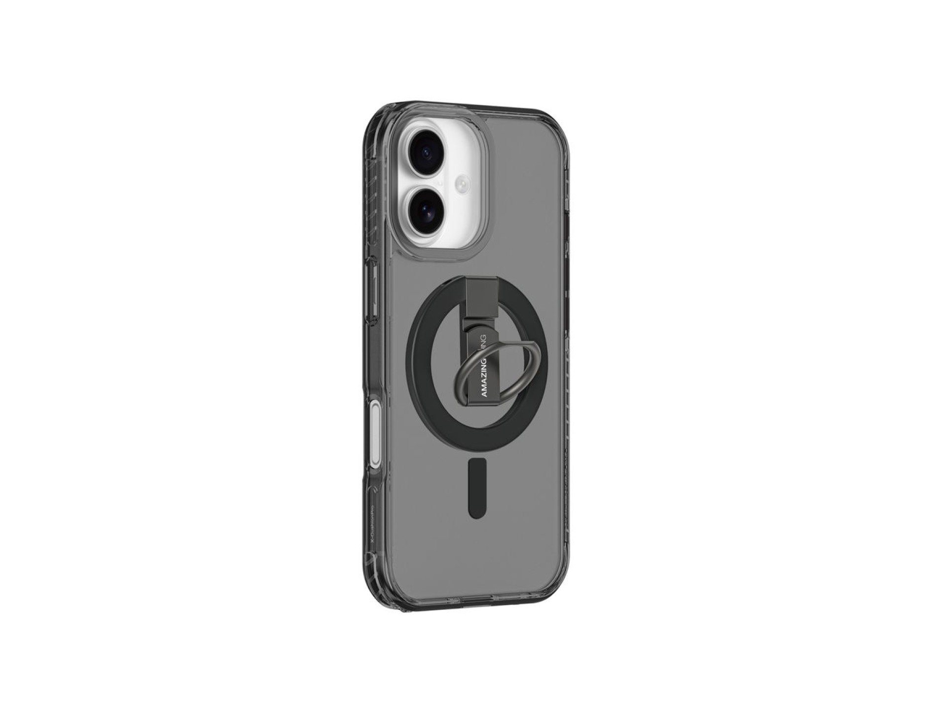 AmazingThing Titan Pro Grip Ring Set Case para iPhone 17 Compatível com MagSafe - Preto