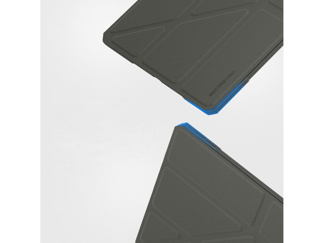 Capa AmazingThing Titan Pro Folio para iPad Air 11" M3/M4 (2025/2026) - Cinza