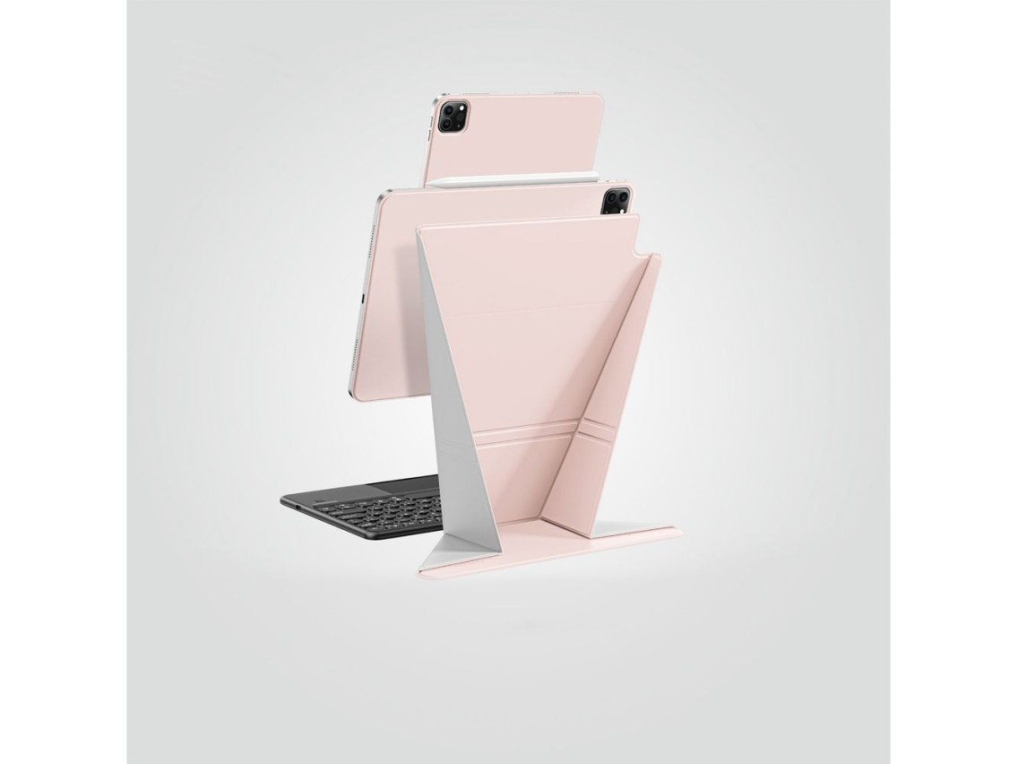 Capa AmazingThing Matte Pro Mag Folio com suporte para iPad Air 11" M3/M4 (2025/2026) - Rosa