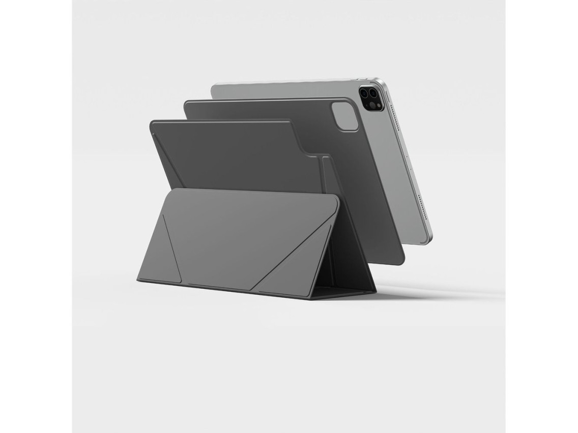 AmazingThing Matte Pro Mag Folio Case with Stand for iPad Air 11" M3/M4 (2025/2026) - Black