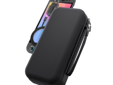 Kit de prote��o AmazingThing PlayShield para Nintendo Switch 2 - Preto