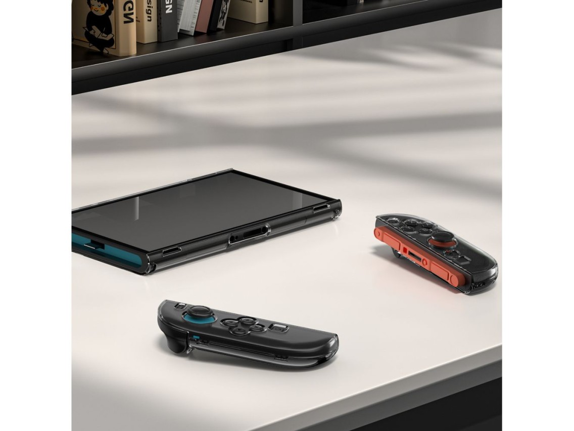 AmazingThing PlayShield Bare Case para Nintendo Switch 2 - Semitransparente