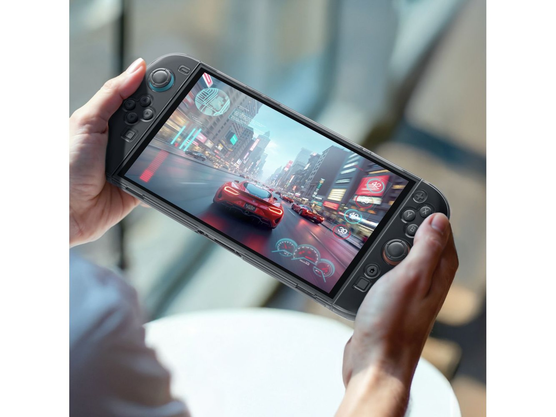 AmazingThing PlayShield Bare Case para Nintendo Switch 2 - Transparente