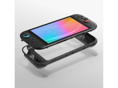 Capa protetora AmazingThing PlayShield Bunker para Nintendo Switch 2 - Preta Capa protetora AmazingThing PlayShield Bunker para Nintendo Switch 2 - Preta