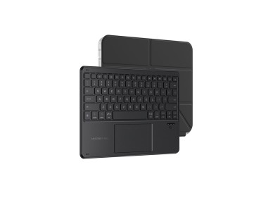 AmazingThing Minimal Case Keylite Combo Keyboard Case para iPad 11" 2025 - Preto