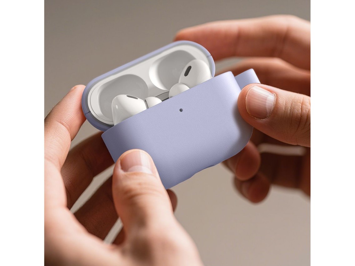 Capa protetora AmazingThing Glamor para AirPods Pro 3 - roxa
