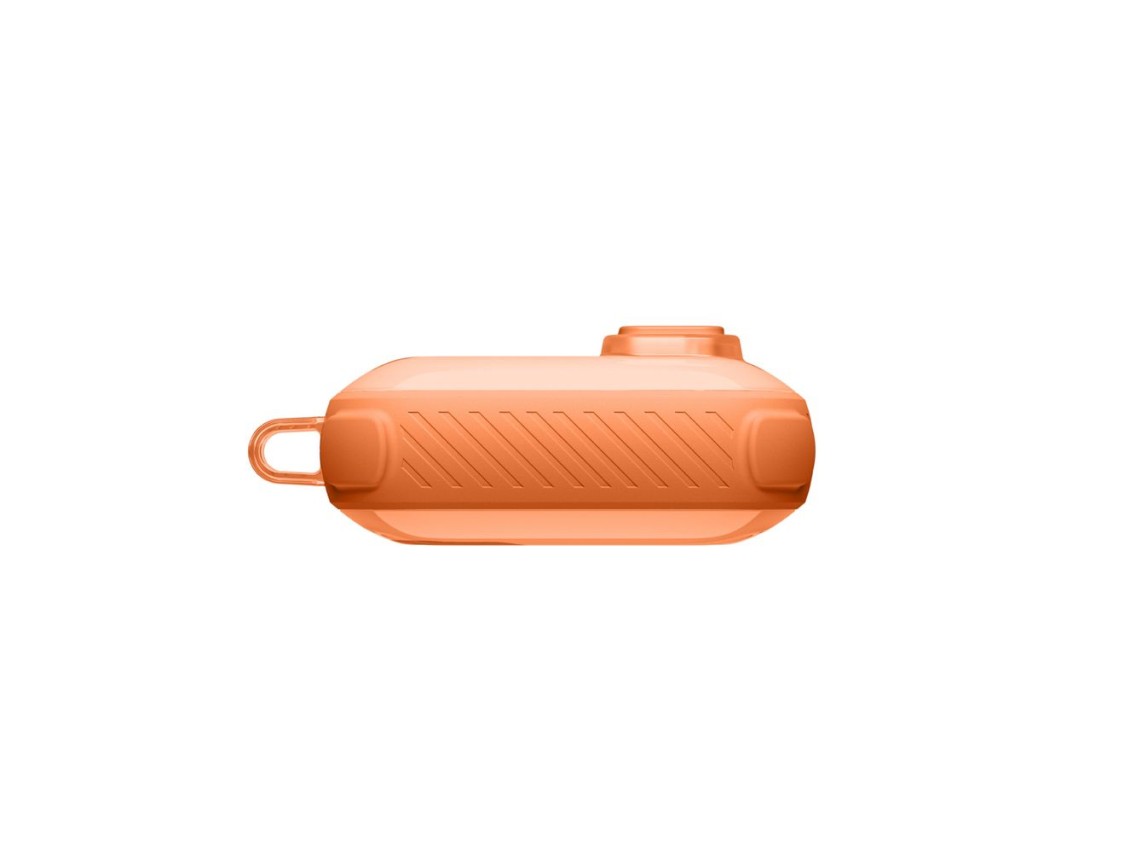Capa AmazingThing Titan Pro Mag transparente para AirPods Pro 3 - Laranja