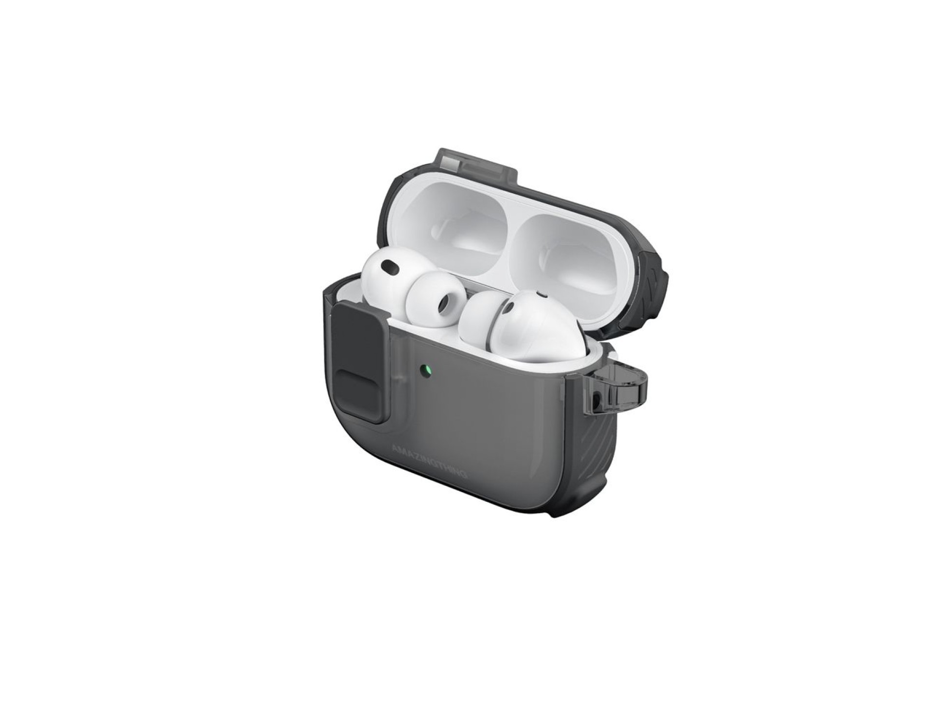 AmazingThing Titan Pro Mag Case Clear for AirPods Pro 3 - Black