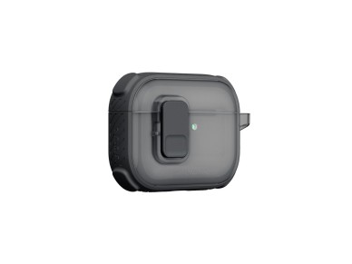 Funda AmazingThing Titan Pro Mag transparente para AirPods Pro 3 - Negra Funda AmazingThing Titan Pro Mag transparente para AirPods Pro 3 - Negra