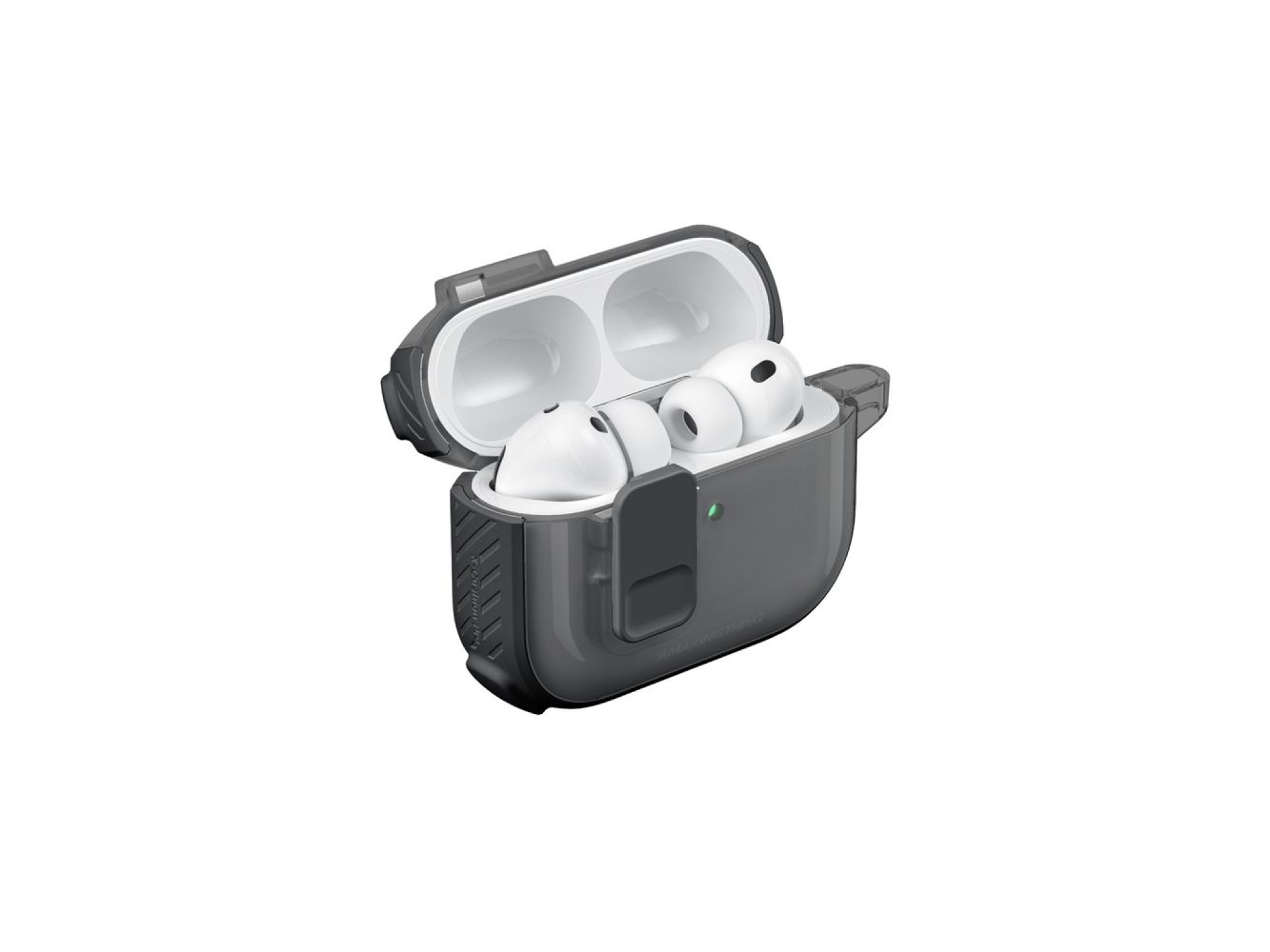 AmazingThing Titan Pro Mag Case Clear for AirPods Pro 3 - Black