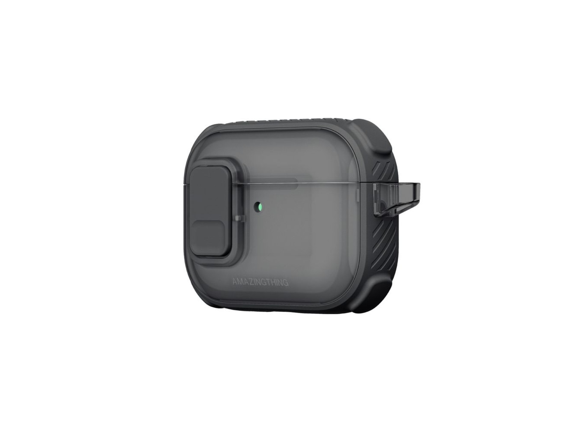 AmazingThing Titan Pro Mag Case Clear for AirPods Pro 3 - Black