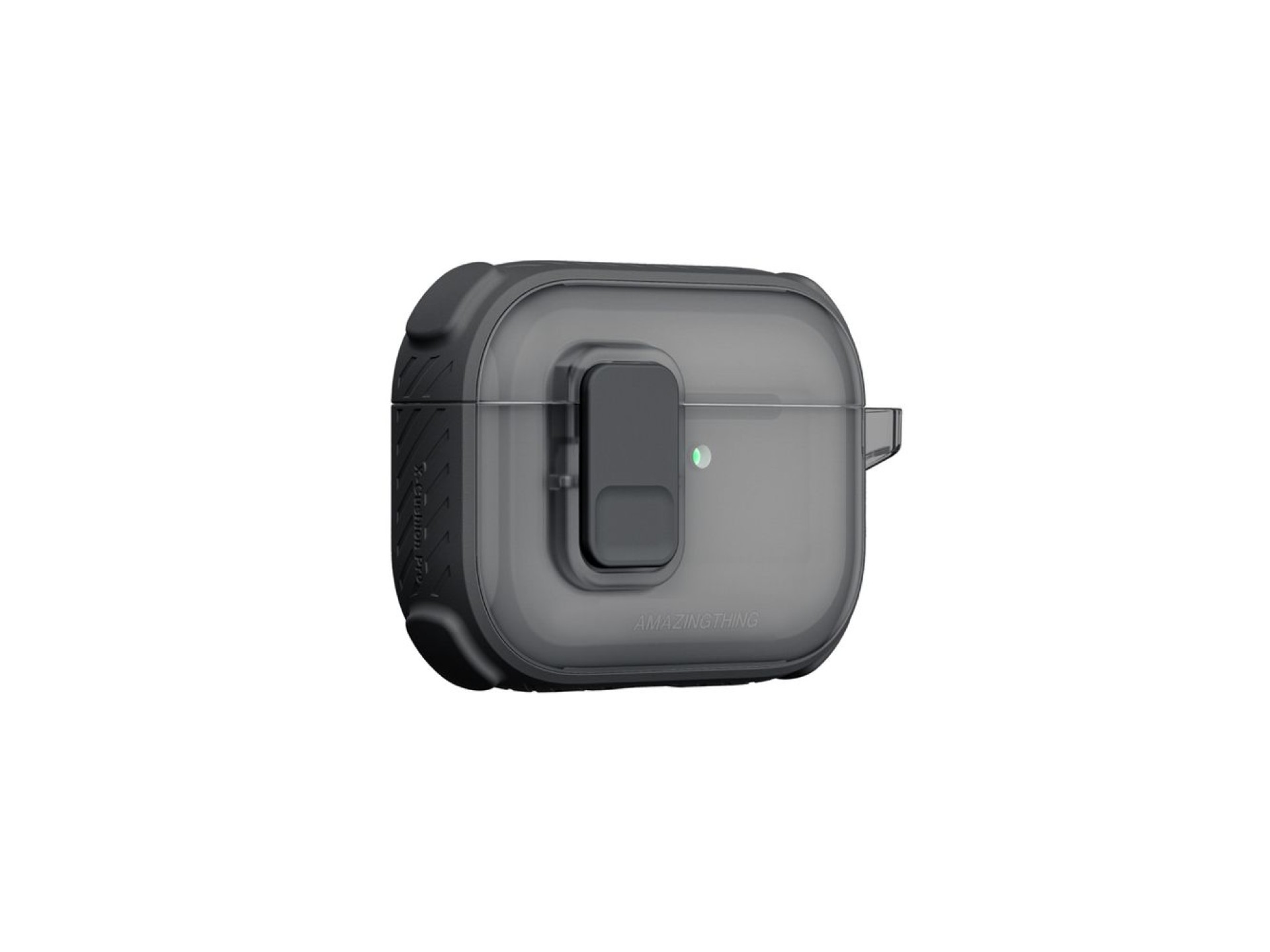 AmazingThing Titan Pro Mag Case Clear for AirPods Pro 3 - Black