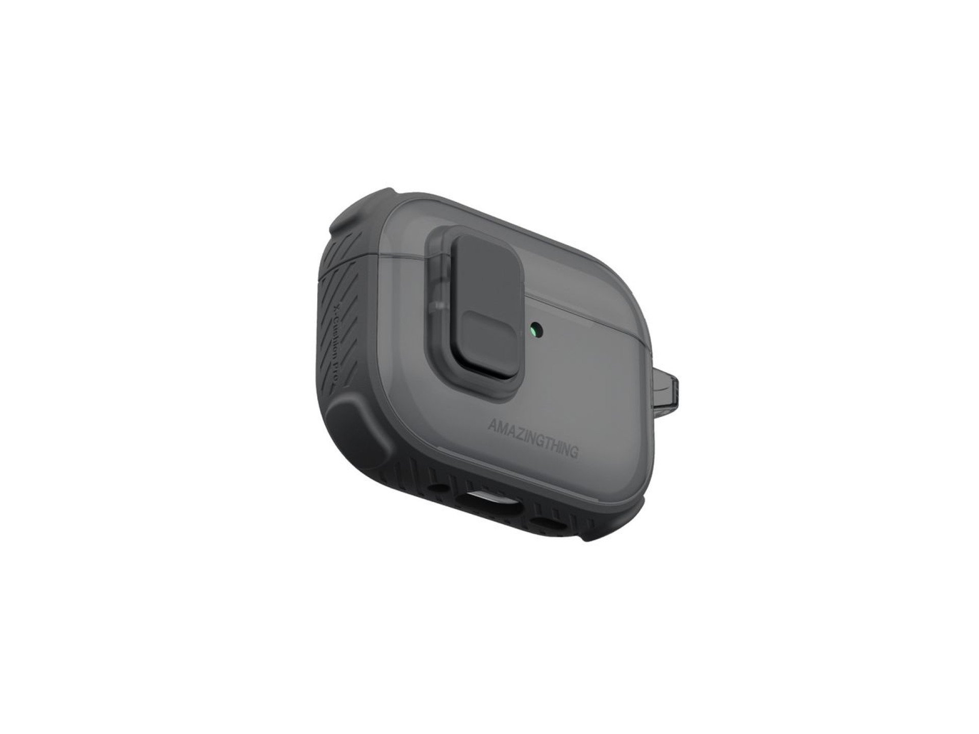 AmazingThing Titan Pro Mag Case Clear for AirPods Pro 3 - Black
