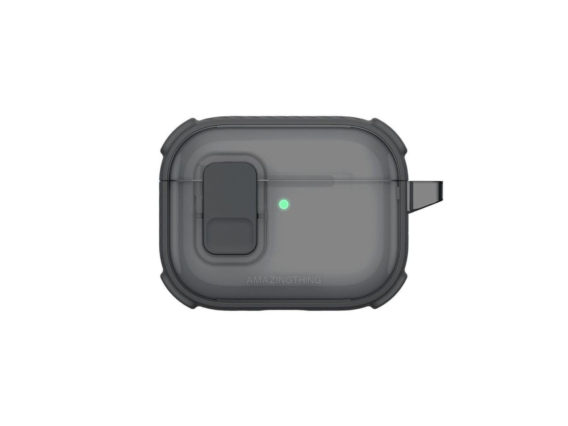 AmazingThing Titan Pro Mag Case Clear for AirPods Pro 3 - Black