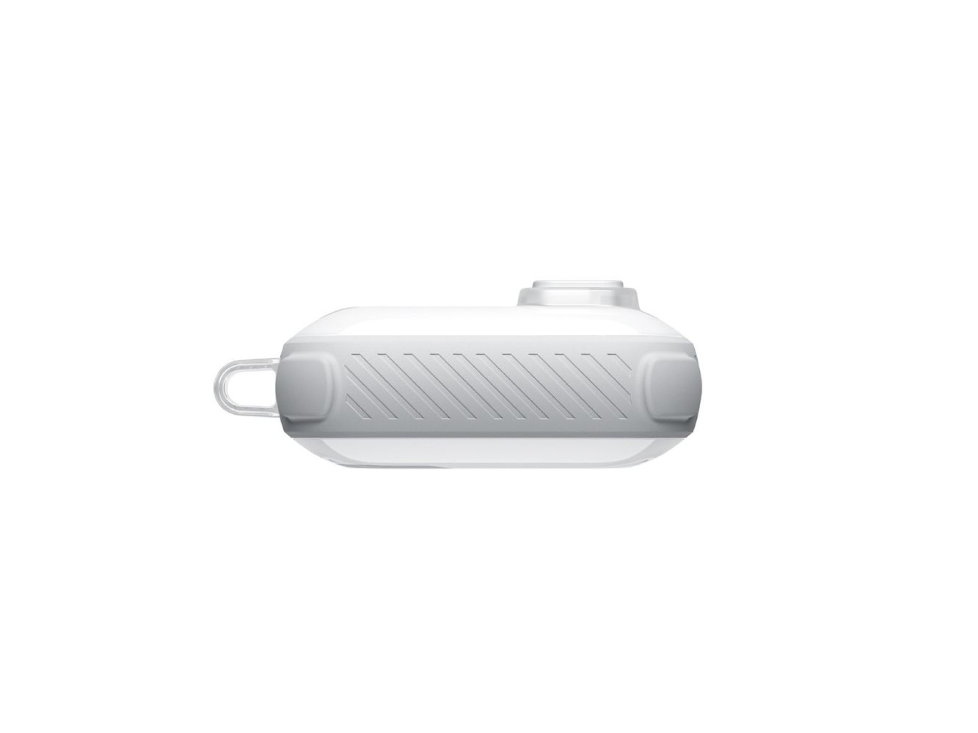 Funda AmazingThing Titan Pro Mag transparente para AirPods Pro 3 - Blanca