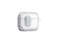 Funda AmazingThing Titan Pro Mag transparente para AirPods Pro 3 - Blanca Funda AmazingThing Titan Pro Mag transparente para AirPods Pro 3 - Blanca