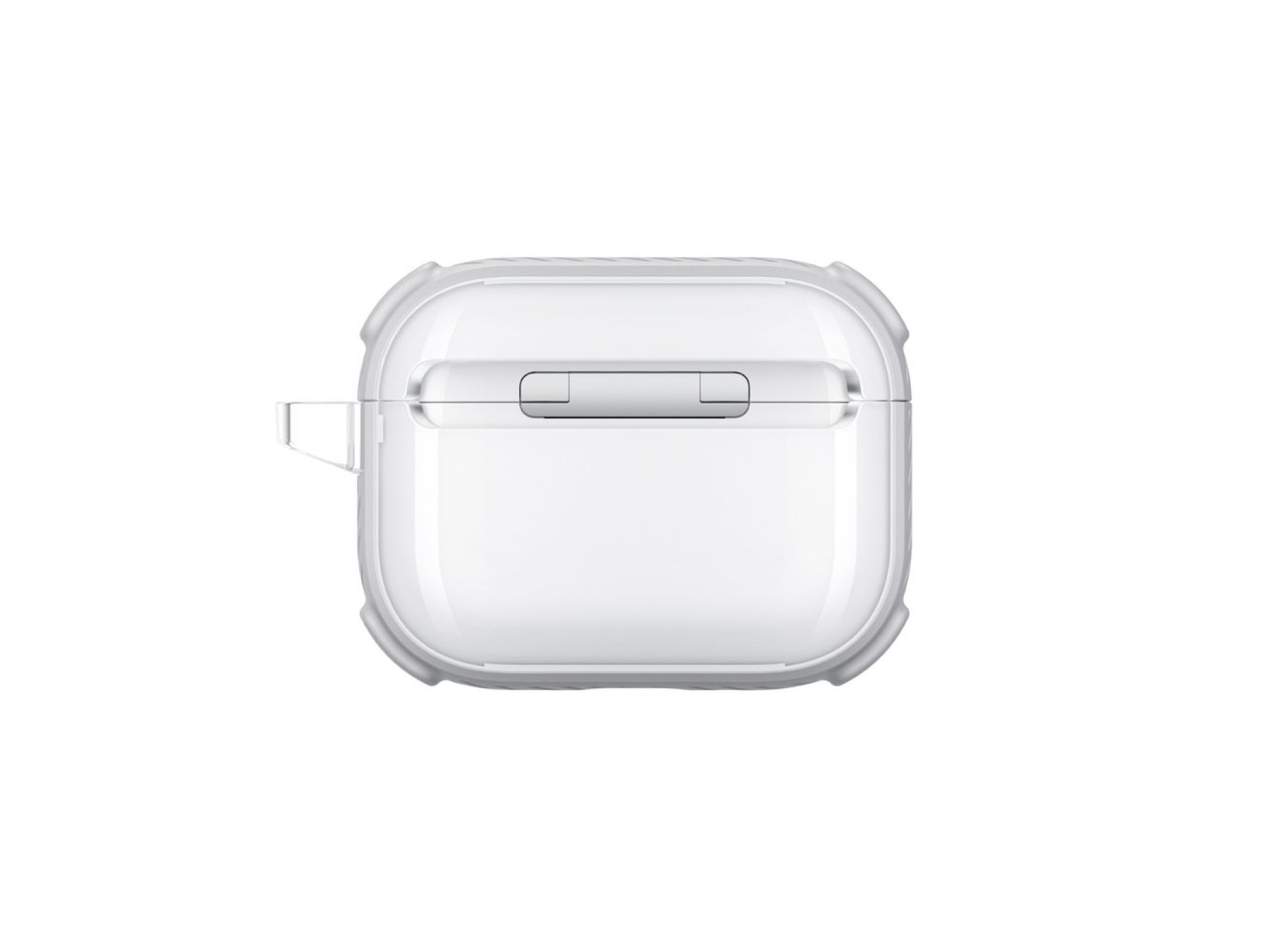 Funda AmazingThing Titan Pro Mag transparente para AirPods Pro 3 - Blanca