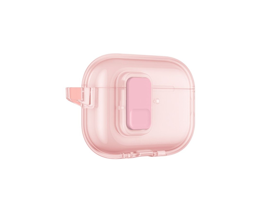 Capa minimalista AmazingThing para AirPods Pro 3 - Rosa
