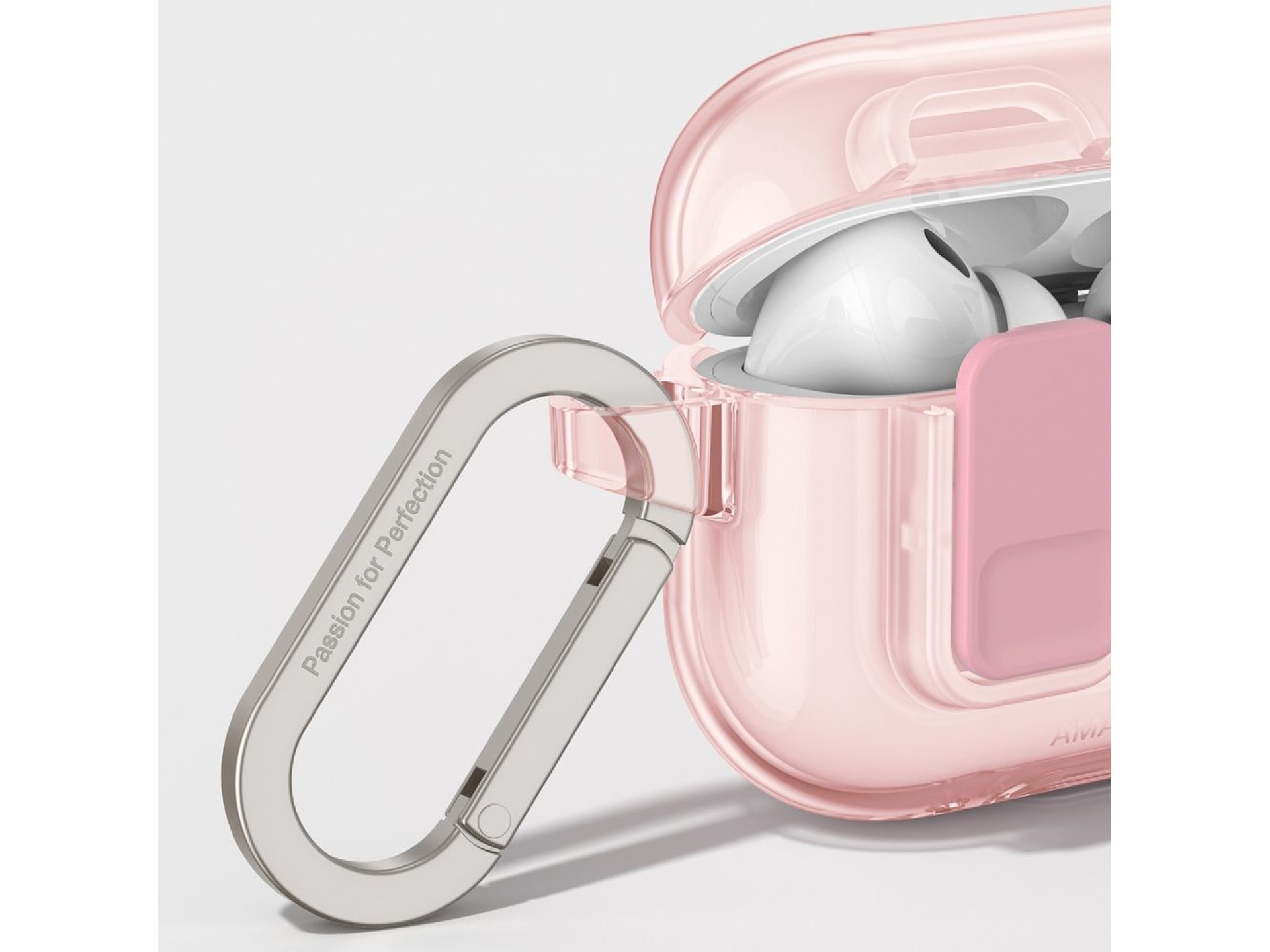 Capa minimalista AmazingThing para AirPods Pro 3 - Rosa