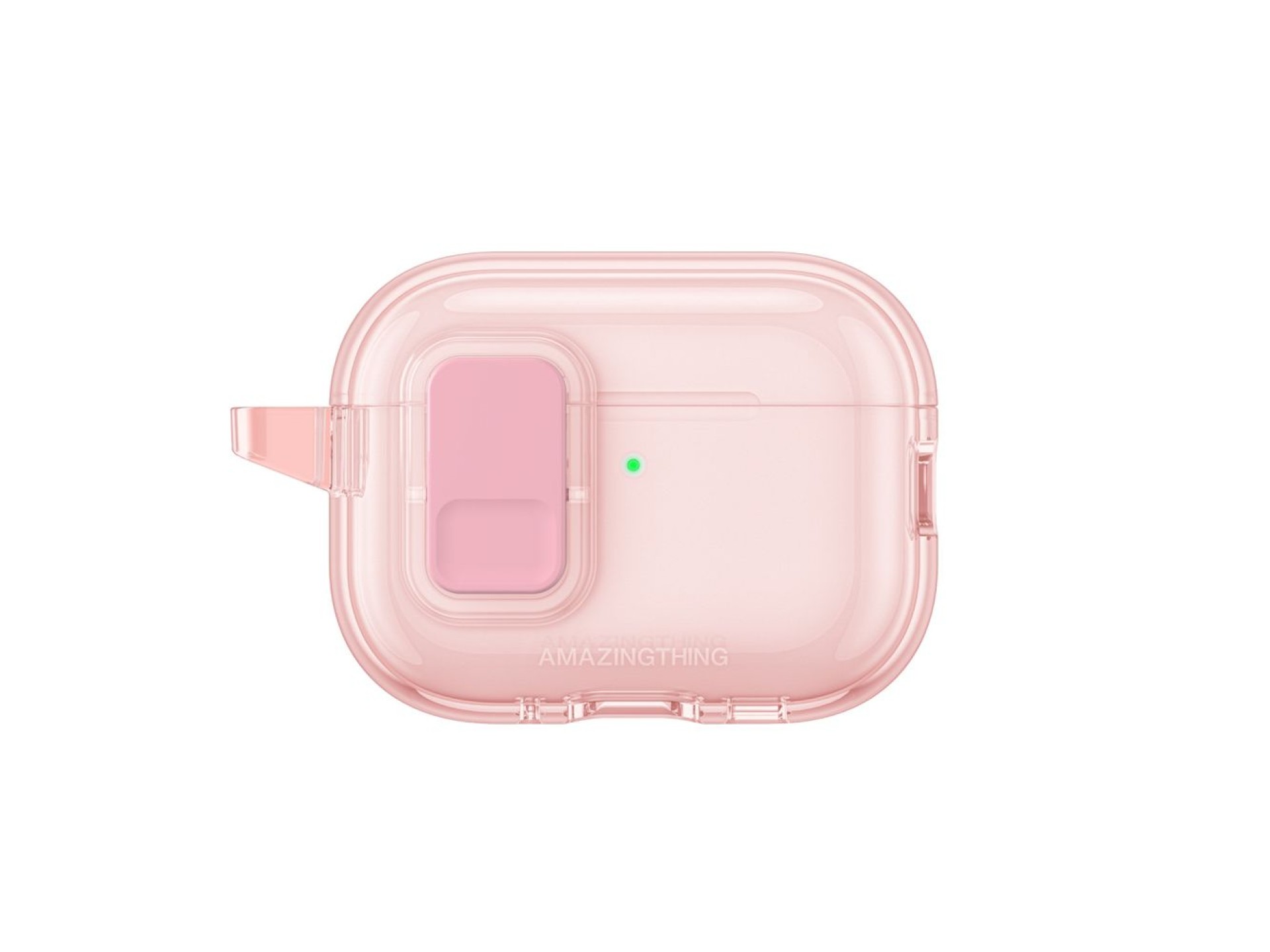 Capa minimalista AmazingThing para AirPods Pro 3 - Rosa