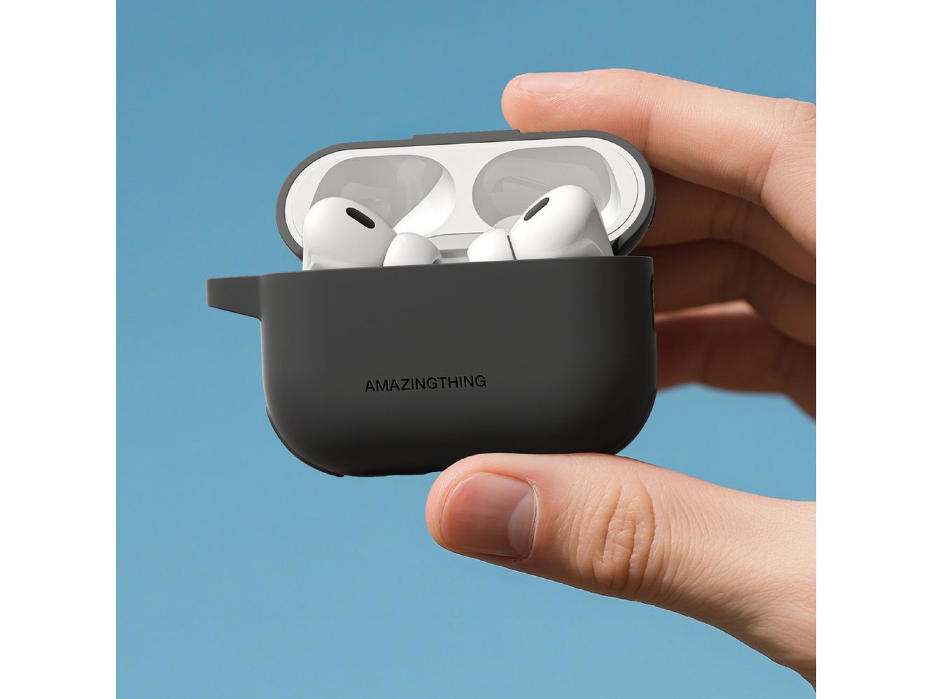 Capa AmazingThing Omni Case Titan para AirPods Pro 3 - preta