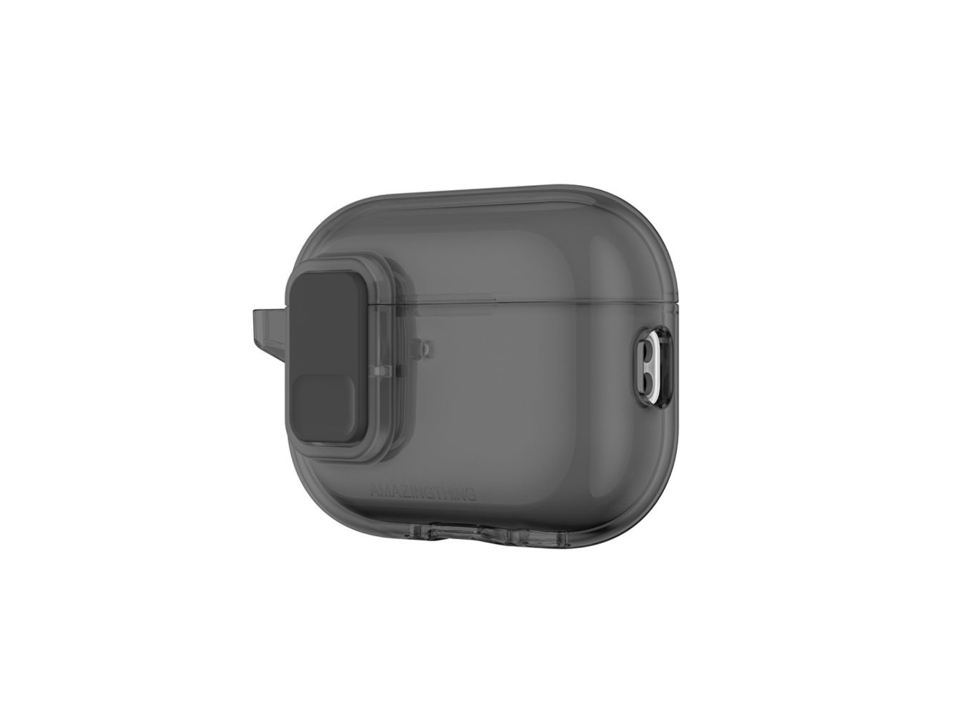 Capa minimalista AmazingThing para AirPods Pro 3 - Preta
