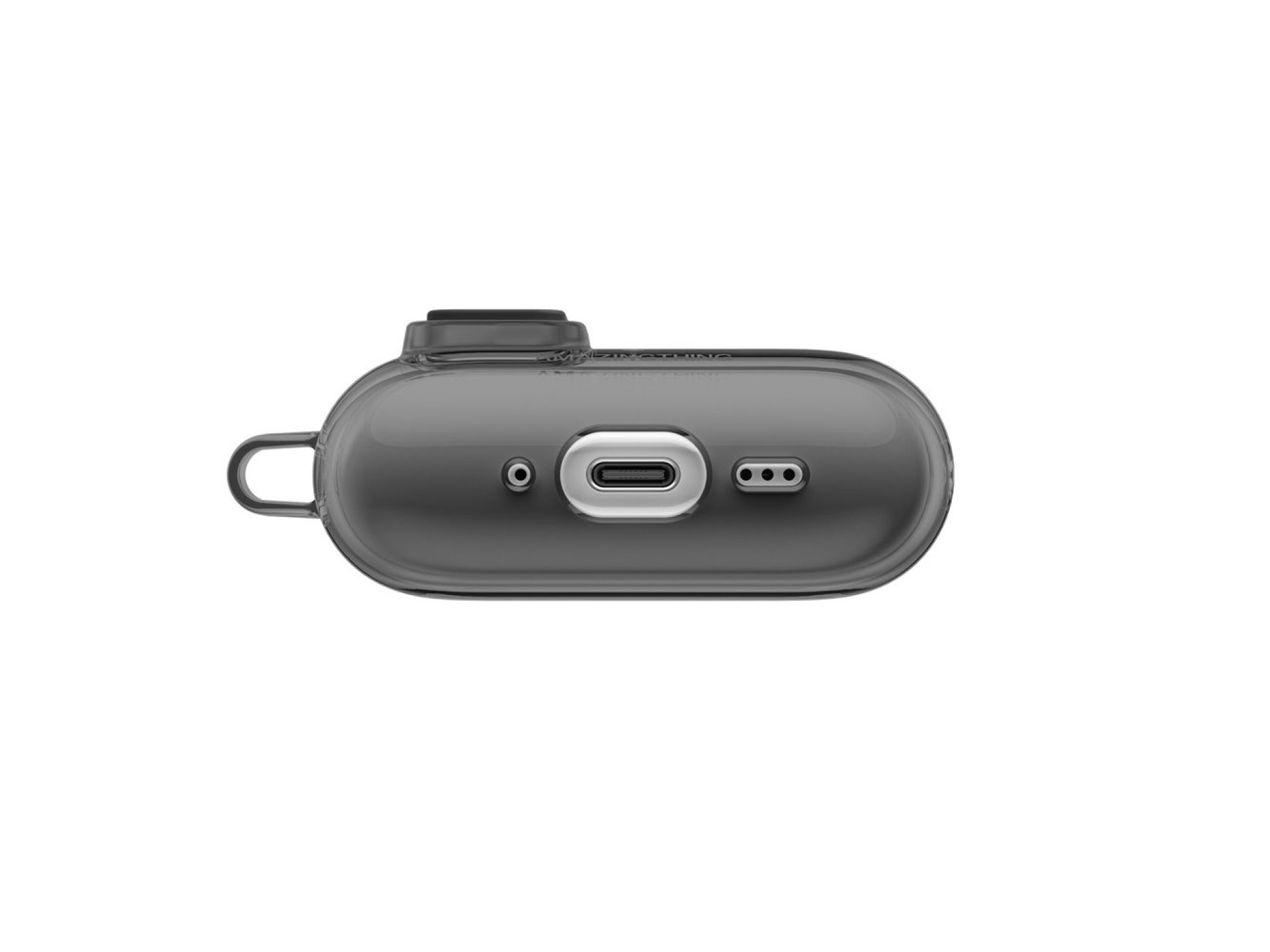 Capa minimalista AmazingThing para AirPods Pro 3 - Preta