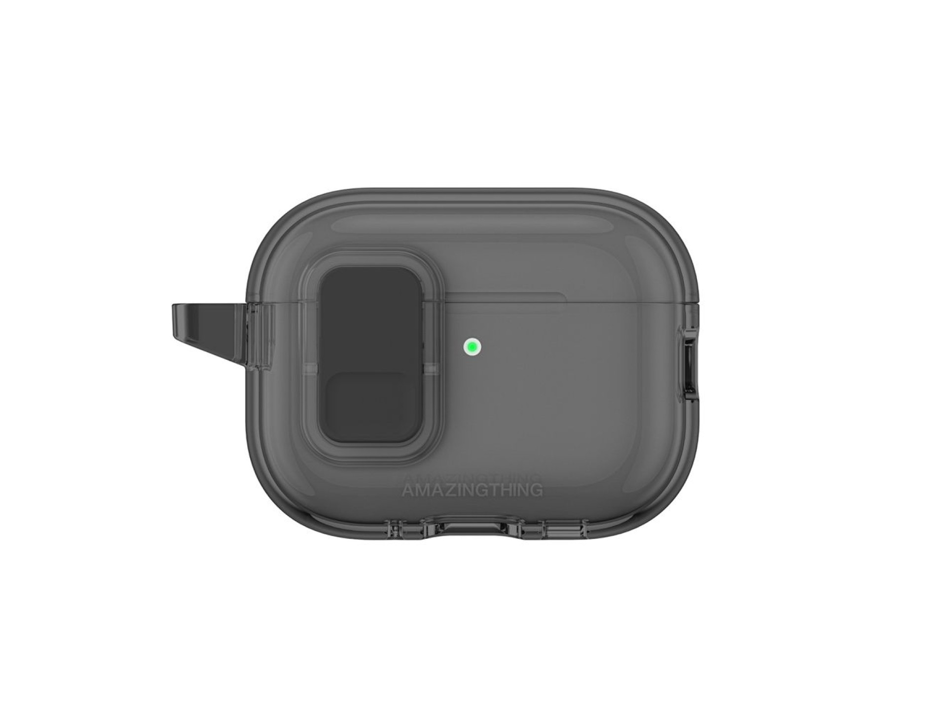 Capa minimalista AmazingThing para AirPods Pro 3 - Preta