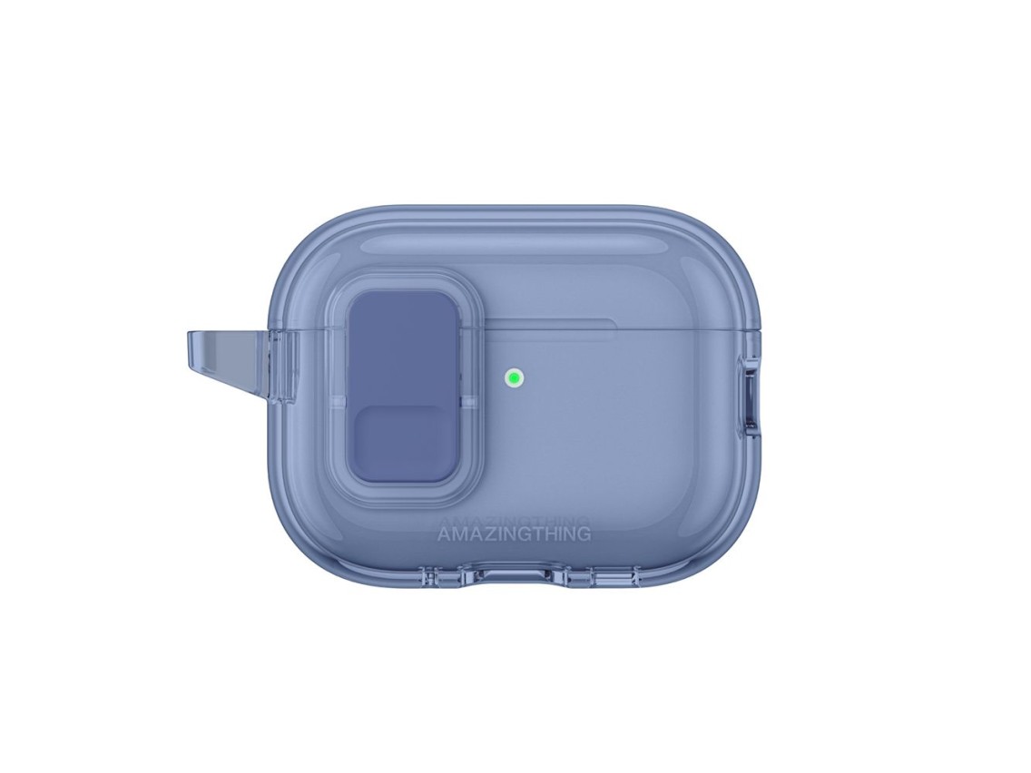 Funda minimalista AmazingThing para AirPods Pro 3 - Azul