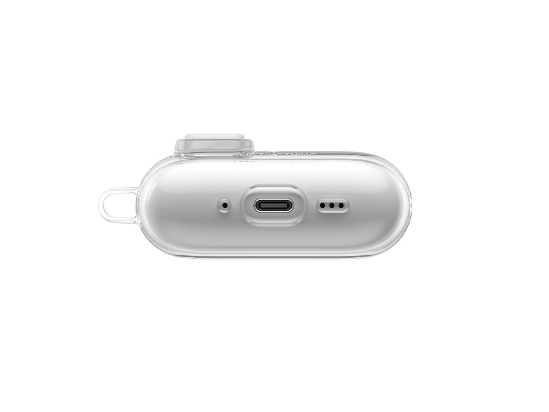 Capa minimalista transparente AmazingThing para AirPods Pro 3